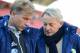 Andries Jonker, left, will leave Wolfsburg for Arsenal.