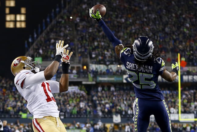 Richard Sherman Explains Actions After 2014 NFC Championship in MMQB