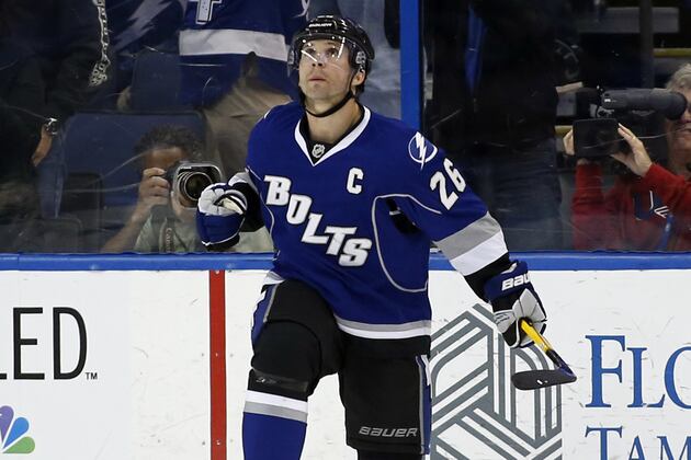Martin St. Louis, Jonathan Quick, Corey Crawford Named '3 Stars' of the Week