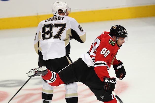 Kane Strives to Be More Like Penguins' Crosby