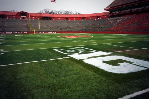 RU's Stadium Already Has B1G Logo Painted on Field