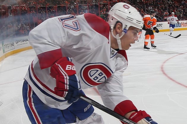 Bourque on Line with Brière, Bournival at Practice; Galchenyuk Back on Skates