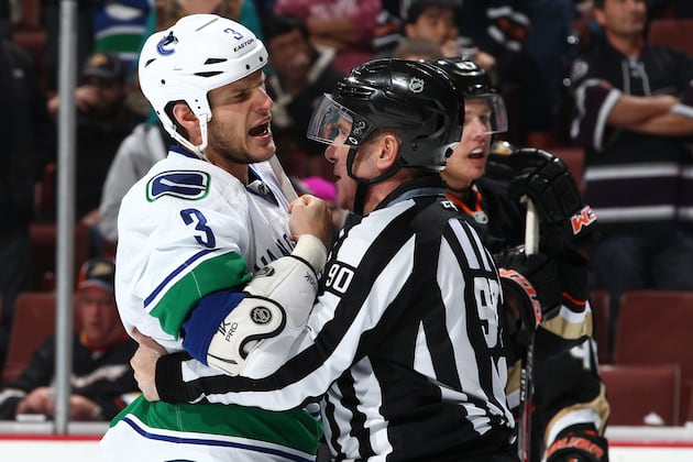 Bieksa Won't Face Ban for Hallway Altercation