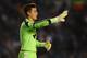 BRIGHTON, ENGLAND - OCTOBER 05: Karl Darlow of Nottingham Forest in action during the Sky Bet Championship match between Brighton & Hove Albion and Nottingham Forest at Amex Stadium on October 5, 2013 in Brighton, England. (Photo by Mike Hewitt/Getty Images)
