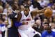 Jan 17, 2014; Auburn Hills, MI, USA; Detroit Pistons power forward Greg Monroe (10) is defended by Utah Jazz small forward Jeremy Evans (40) in the first half at The Palace of Auburn Hills. Utah won 110-89. Mandatory Credit: Rick Osentoski-USA TODAY Sports