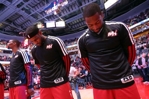 LeBron: Wade's Injury Woes 'Tough' on Heat