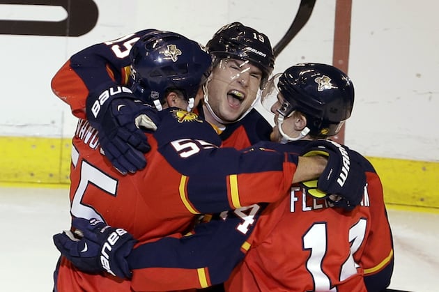Jovanovski Sparks Panthers to 4-3 Win over Sabres