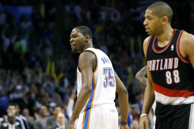 Nicolas Batum: Kevin Durant, Not LeBron, Is 'Best Player in the World Right Now'