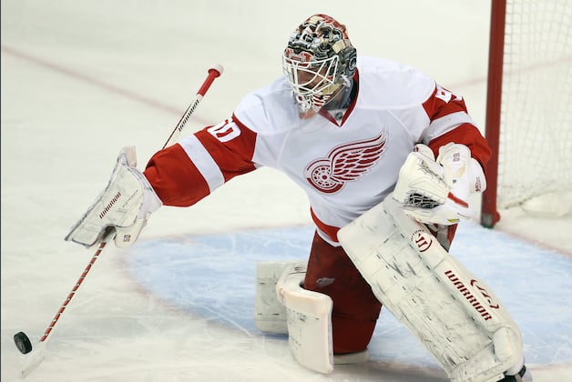 Detroit Red Wings Turn to Jonas Gustavsson in Net Against Chicago Blackhawks