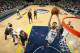 MEMPHIS, TN - JANUARY 20: Marc Gasol #33 of the Memphis Grizzlies dunks against the New Orleans Pelicans on January 20, 2014 at FedExForum in Memphis, Tennessee. NOTE TO USER: User expressly acknowledges and agrees that, by downloading and or using this photograph, User is consenting to the terms and conditions of the Getty Images License Agreement. Mandatory Copyright Notice: Copyright 2014 NBAE (Photo by Joe Murphy/NBAE via Getty Images)