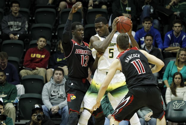 Blackshear Leads No. 12 Louisville Over USF, 86-47