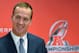 Denver Broncos quarterback Peyton Manning answers questions at the post game press conference after the AFC Championship NFL playoff football game in Denver, Sunday, Jan. 19, 2014. The Broncos defeated the Patriots 26-16 to advance to the Super Bowl. (AP Photo/Jack Dempsey)