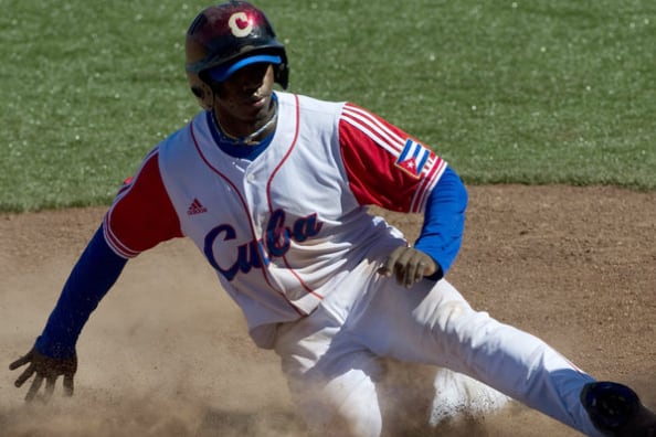 Rusney Castillo Private Workout Attended by Dodgers