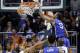 Duke forward Rodney Hood (5) dunks against Miami during the second half of an NCAA basketball game in Coral Gables, Fla., Wednesday, Jan. 22, 2014. Duke won 67-46. (AP Photo/Alan Diaz)