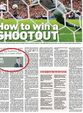 David Moyes Writes Unfortunate Newspaper Column in 2010