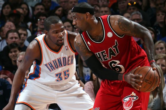 Debate: Will LeBron James or Kevin Durant Be MVP This Season?