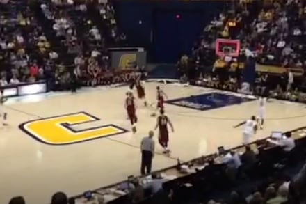 Video: Gee McGhee Hit a 3/4-Court Buzzer Beater Before Halftime