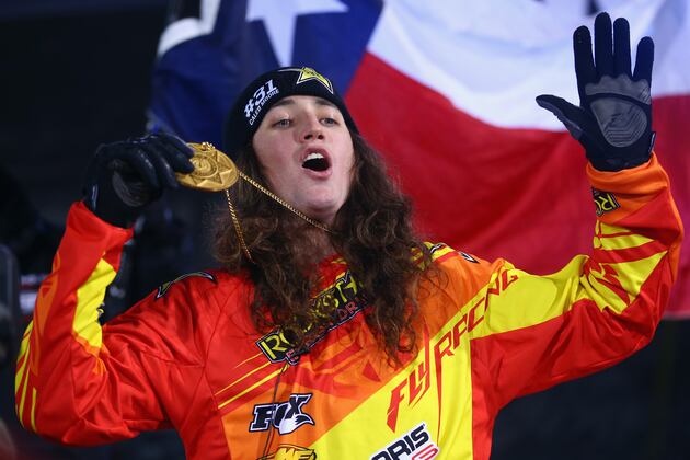 Colten Moore Wins Gold in Snowmobile Freestyle in Memory of His Brother Caleb