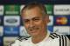Chelsea manager Jose Mourinho speaks to the media during a press conference at Cobham training ground in Cobham, England, Tuesday Dec. 10, 2013. Chelsea will play Steaua Bucharest in the Champions League group E soccer match at Stamford Bridge stadium on Wednesday, Dec. 11. (AP Photo/Sang Tan)