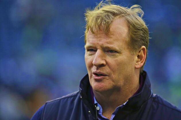 Roger Goodell Not a Fan of Richard Sherman's Postgame Rant