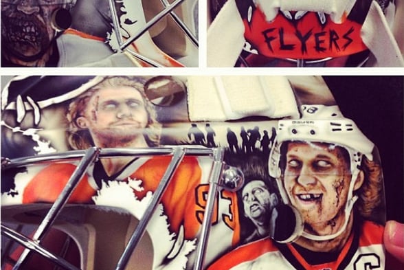 Instagram: Mason New Zombie Mask Features PHI Players