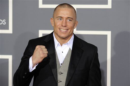 Georges St-Pierre Getting Statue Next to Wayne Gretzky