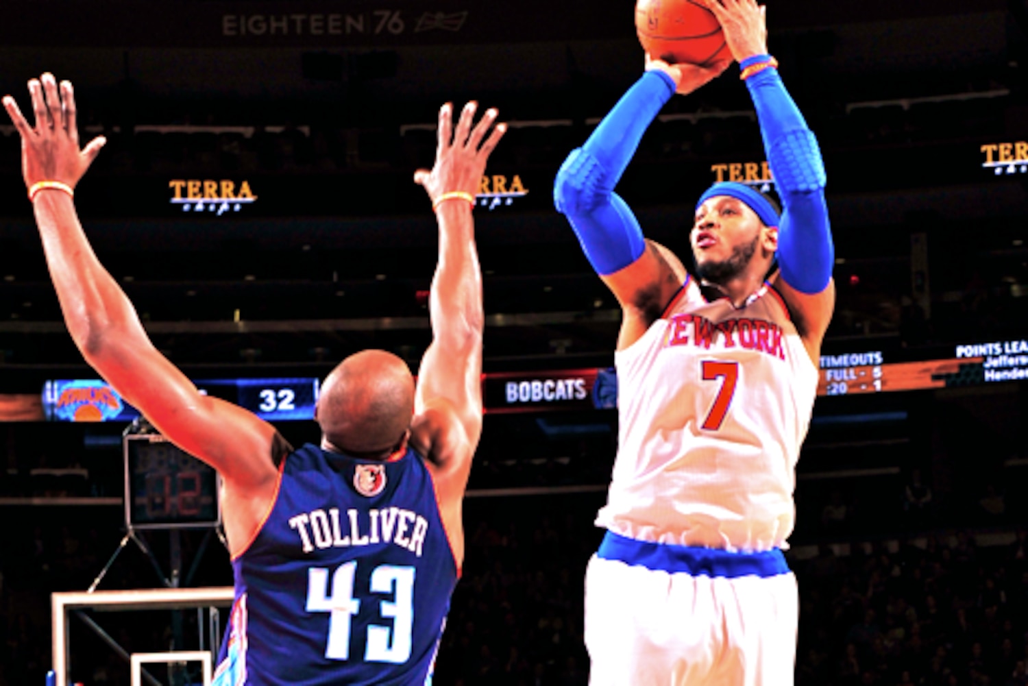 Carmelo Anthony Drops Knicks Record 62 Points vs. Bobcats ... Carmelo Anthony Drops Knicks Record 62 Points vs. Bobcats ...