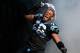 CHARLOTTE, NC - JANUARY 12: Greg Hardy #76 of the Carolina Panthers runs onto the field during player introductions against the San Francisco 49ers during the NFC Divisional Playoff Game at Bank of America Stadium on January 12, 2014 in Charlotte, North Carolina. (Photo by Kevin C. Cox/Getty Images)