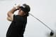 Phil Mickelson watches his tee shot on the second hole of the South Course during the second round of the Farmers Insurance Open golf tournament Friday, Jan. 24, 2014, in San Diego. (AP Photo/Gregory Bull)
