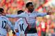 BOURNEMOUTH, ENGLAND - JANUARY 25: Daniel Sturridge of Liverpool celebrates scoring their second goal during the FA Cup Fourth Round match between Bournemouth and Liverpool at Goldsands Stadium on January 25, 2014 in Bournemouth, England. (Photo by Ian Walton/Getty Images)
