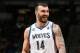 MINNEAPOLIS, MN - JANUARY 10: Nikola Pekovic #14 of the Minnesota Timberwolves looks on against the Charlotte Bobcats during the game on January 10, 2014 at Target Center in Minneapolis, Minnesota. NOTE TO USER: User expressly acknowledges and agrees that, by downloading and or using this Photograph, user is consenting to the terms and conditions of the Getty Images License Agreement. Mandatory Copyright Notice: Copyright 2014 NBAE (Photo by David Sherman/NBAE via Getty Images)