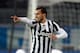 BERGAMO, ITALY - DECEMBER 22: Carlos Tevez of Juventus celebrates after scoring his team opening goal during the Serie A match between Atalanta BC and Juventus at Stadio Atleti Azzurri d'Italia on December 22, 2013 in Bergamo, Italy. (Photo by Maurizio Lagana/Getty Images)