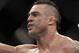 Vitor Belfort, from Brazil, celebrates after defeating Michael Bisping, from Britain during their middleweight mixed martial arts bout at the Ultimate Fighting Championship (UFC) in Sao Paulo, Brazil, Sunday, Jan. 20, 2013. (AP Photo/Andre Penner)