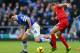 LIVERPOOL, ENGLAND - NOVEMBER 23: Steven Gerrard of Liverpool tangles with Gareth Barry of Everton during the Barclays Premier League match between Everton and Liverpool at Goodison Park on November 23, 2013 in Liverpool, England. (Photo by Alex Livesey/Getty Images)