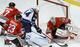 Corey Crawford didn't see many shots Sunday night until Winnipeg rallied in the third period to defeat the 'Hawks 3-1.