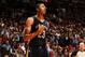 MIAMI, FL - JANUARY 7: Anthony Davis #23 of the New Orleans Pelicans looks on against the Miami Heat at the American Airlines Arena in Miami, Florida on Jan. 7, 2014. NOTE TO USER: User expressly acknowledges and agrees that, by downloading and/or using this photograph, user is consenting to the terms and conditions of the Getty Images License Agreement. Mandatory copyright notice: Copyright NBAE 2014 (Photo by Issac Baldizon/NBAE via Getty Images)