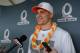 January 22, 2014; Ko'Olina, HI, USA; Team Rice tight end Jimmy Graham from New Orleans Saints addresses the media during the Pro Bowl draft at J.W. Marriott Ihilani Resort & Spa. Mandatory Credit: Kyle Terada-USA TODAY Sports