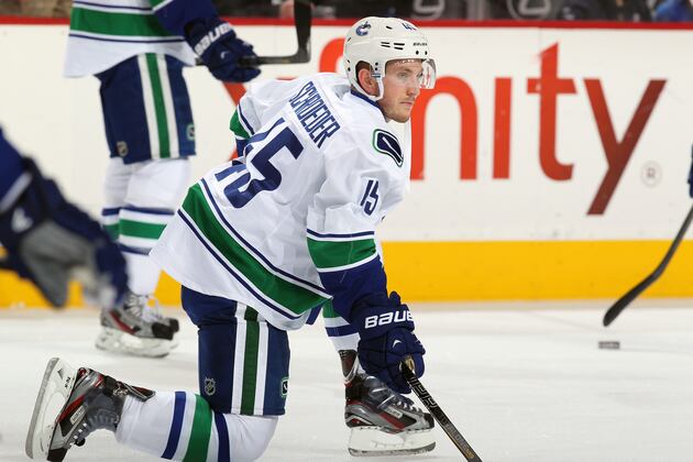 Canucks' Schroeder Recalled, Will Play Tonight Versus Edmonton