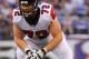 BALTIMORE, MD - AUGUST 15: Tackle Sam Baker #72 of the Atlanta Falcons lines up during a preseason game against the Baltimore Ravens at M&T Bank Stadium on August 15, 2013 in Baltimore, Maryland. (Photo by Rob Carr/Getty Images)