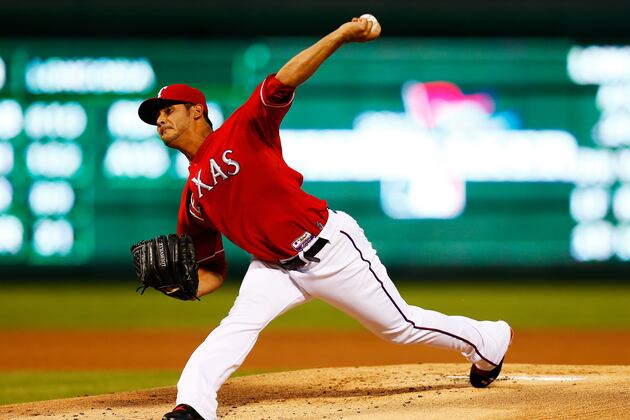 Martin Perez Wants to Improve with 2 Outs