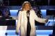 FILE - This Dec. 6, 2013 file photo shows Renee Fleming performing at the National Christmas Tree lighting ceremony across from the White House in Washington. Fleming, a four-time Grammy winner, will perform sing the national anthem before the Denver Broncos take on the Seattle Seahawks at MetLife Stadium in East Rutherford, N.J. on Feb 2. (AP Photo/Charles Dharapak, File)