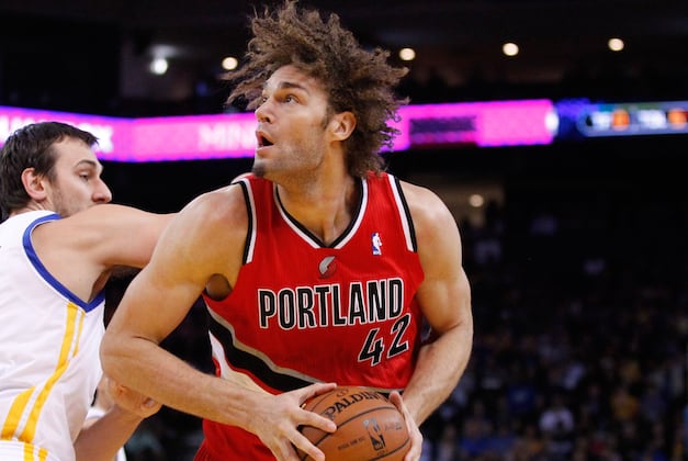 Robin Lopez Shows off His Custom Adidas Crazy 1s