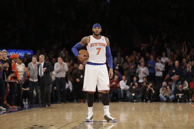NY Knicks Star Carmelo Anthony Scores 19,000th Career Point
