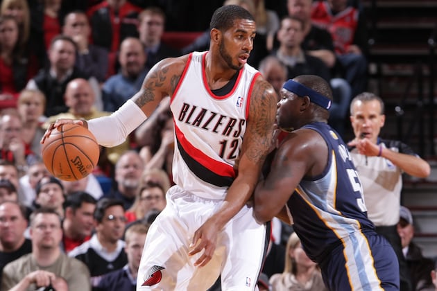 LA Moves to 3rd on Blazers' All-Time Scoring List