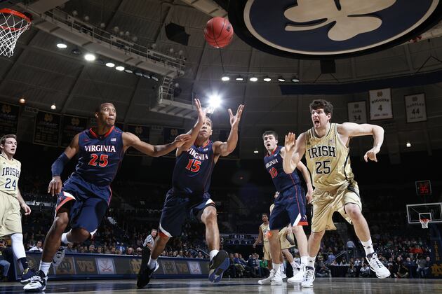 Brogdon Leads Virginia to 68-53 Win over Irish