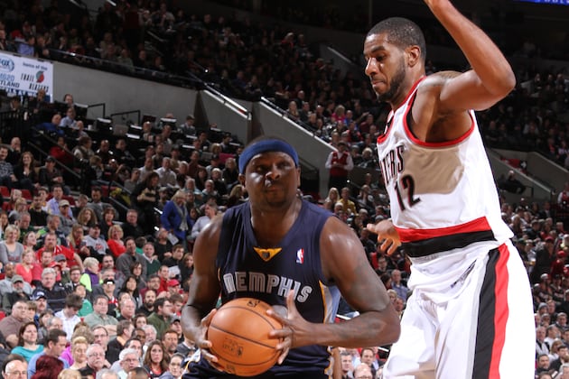 Randolph, Grizzlies Cruise Past Blazers 98-81