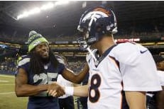 Peyton Downplays Idea That He'll Stay Away from Sherman