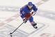 New York Rangers' Ryan Callahan (24) advances the puck against the Dallas Stars during the third period of an NHL hockey game Friday, Jan. 10, 2014, in New York. New York won 3-2. (AP Photo/Jason DeCrow)