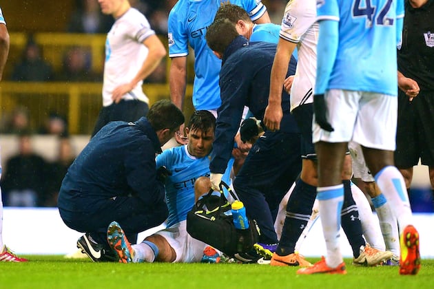 Sergio Aguero Injury: Updates on Manchester City Star's Hamstring and Return
