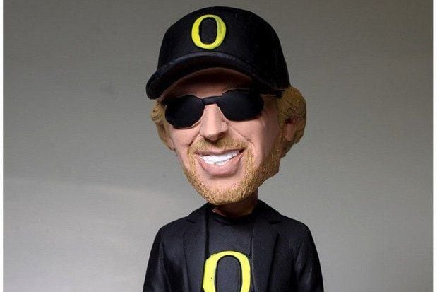 Oregon Ducks Prepare for Phil Knight Bobblehead Night